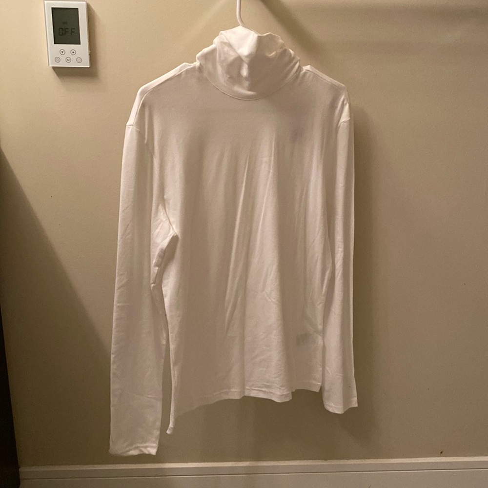 White turtleneck